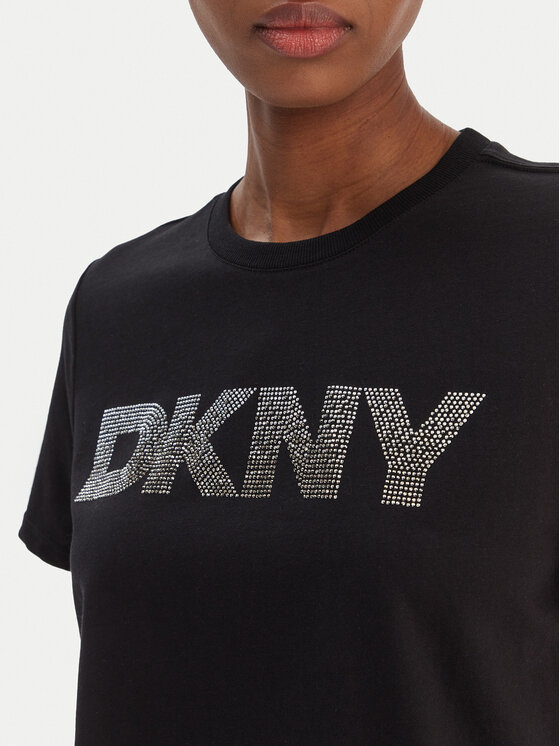 DKNY Sport DKNY Sport Футболка DP6T1557 Чорний Relaxed Fit