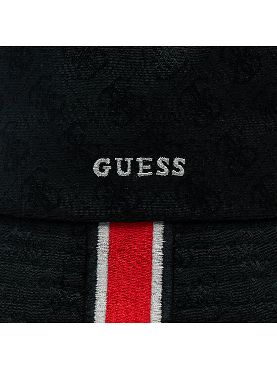 Guess Skrybėlė Guess Bucket AM5011 POL01 Juoda
