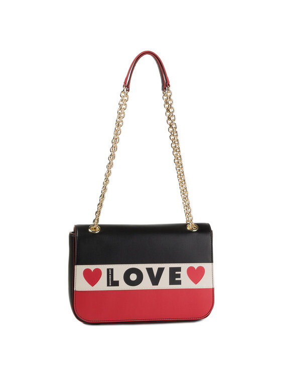 LOVE MOSCHINO Дамска чанта LOVE MOSCHINO JC4230PP08KD100A Черен
