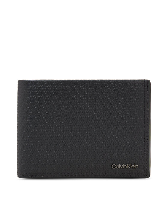 Calvin Klein Peněženka Calvin Klein Minimalism Trifold 10Cc W/Coin K50K510902 Černá