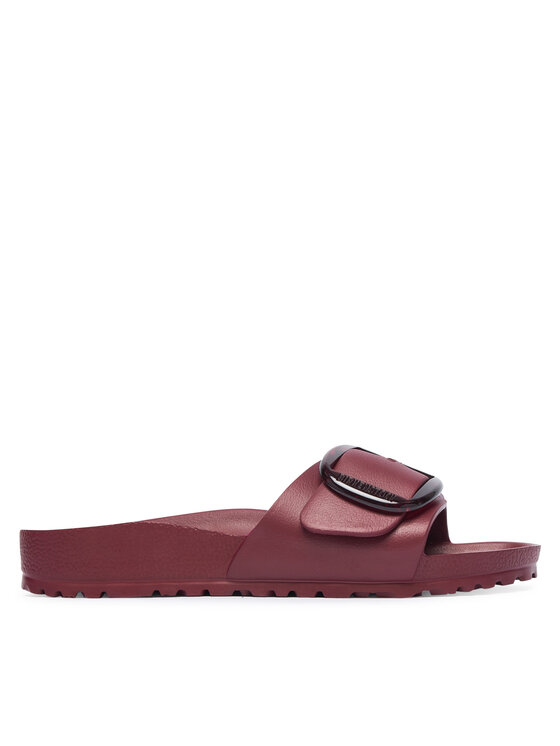 Birkenstock Шльопанці Birkenstock Madrid Big Buckle 1033116 Бордовий