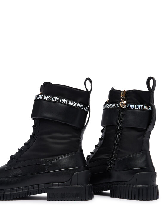 LOVE MOSCHINO Черевики LOVE MOSCHINO JA24053G1PIN100A Чорний