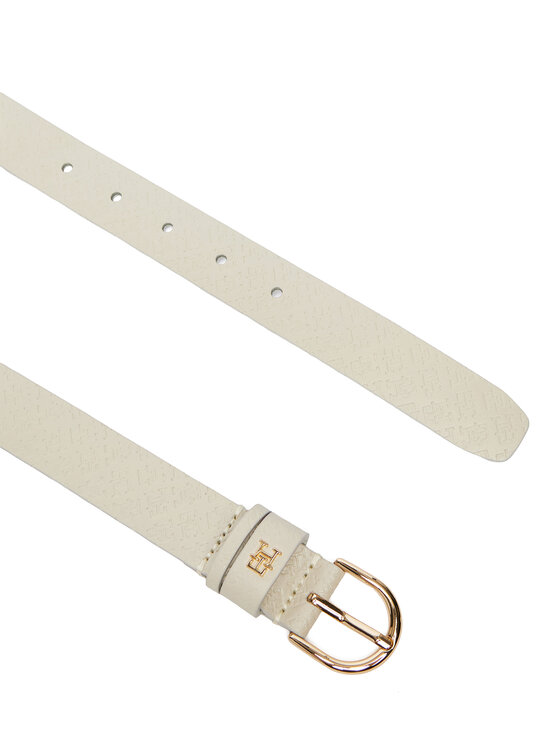 Tommy Hilfiger Дамски колан Tommy Hilfiger Ess Effortless 2.5 Go Mono AW0AW18856 Бял