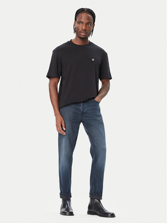 HUGO HUGO T-shirt Deryk 50567940 Crna Regular Fit