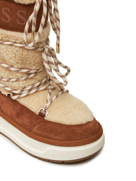 Guess Снігоходи Guess Undela2 FLFUN2 FUR11 Бежевий
