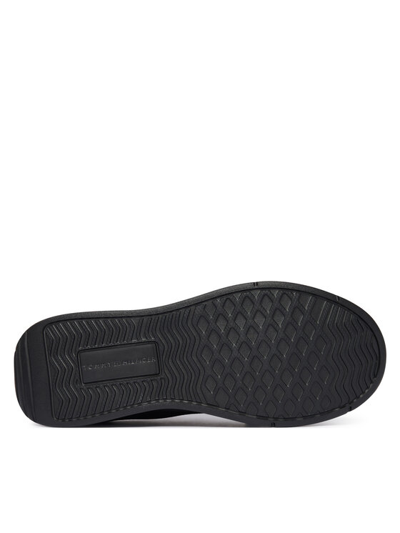 Tommy Hilfiger Tenisice Tommy Hilfiger Lightweight Knitted Runner FM0FM05756 Crna