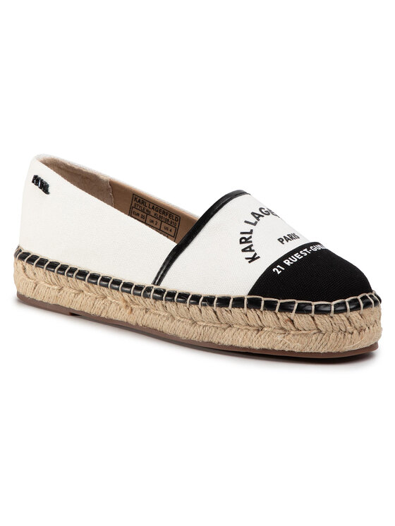 KARL LAGERFELD Еспадрильї KARL LAGERFELD KL80108 Білий