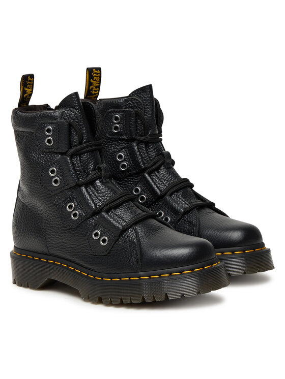 Dr. Martens Черевики Dr. Martens 1460 Bex Ltt 41750001 Чорний