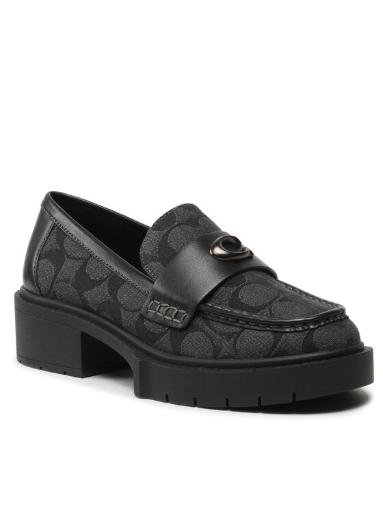 Coach Лофери Coach Leah Denim CG595 Чорний