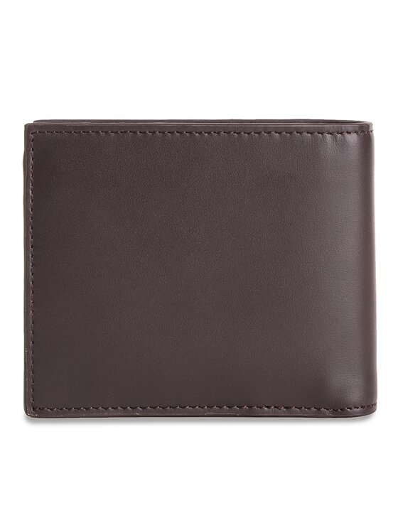 Lacoste Peněženka Lacoste Large Billfold & Coin NH1112FG Hnědá