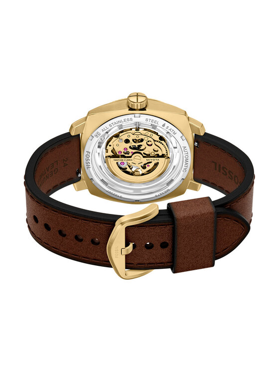 Fossil Годинник Fossil Machine ME3278 Коричневий