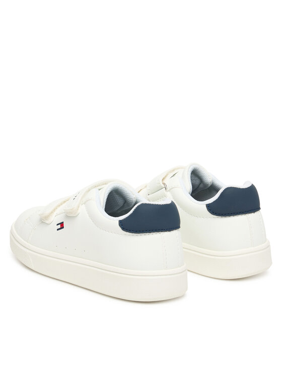 Tommy Hilfiger Sneakers Tommy Hilfiger Low Cut Velcro T1X9-34338-1355 M Bianco