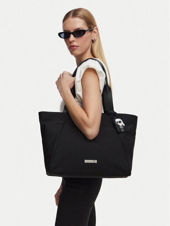 KARL LAGERFELD Geantă KARL LAGERFELD B3W30128 Negru