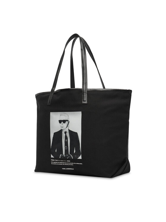 KARL LAGERFELD Táska KARL LAGERFELD B1W50059 Fekete