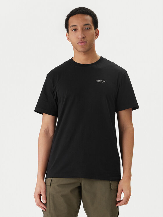 Element Element Camiseta Element Co ELYZT00603 Negro Regular Fit