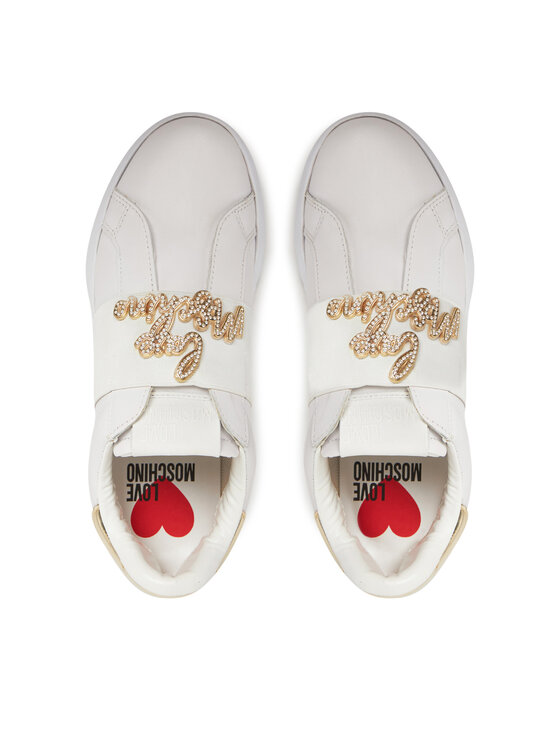 LOVE MOSCHINO Снікерcи LOVE MOSCHINO JA15064G1MIA610A Білий