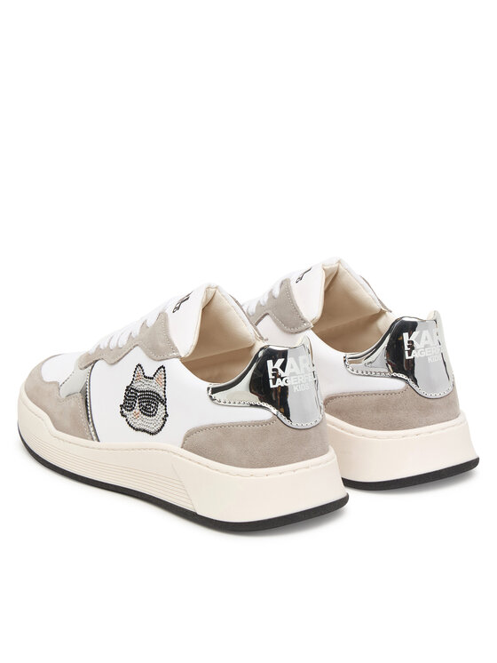 KARL LAGERFELD Снікерcи KARL LAGERFELD Z30986 S Білий