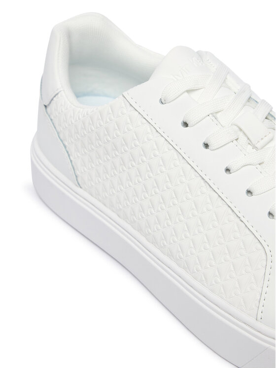 Calvin Klein Jeans Zapatillas Calvin Klein Jeans Classic Cupsole Laceup Aop YM0YM01431 Blanco