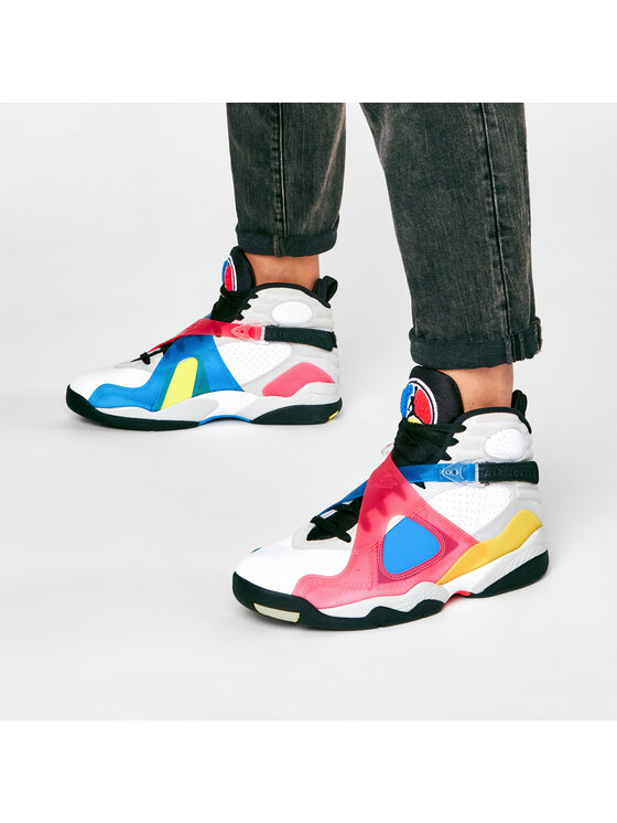 Nike Basketbalové topánky Nike Air Jordan 8 Retro Se BQ7666 100 Farebná