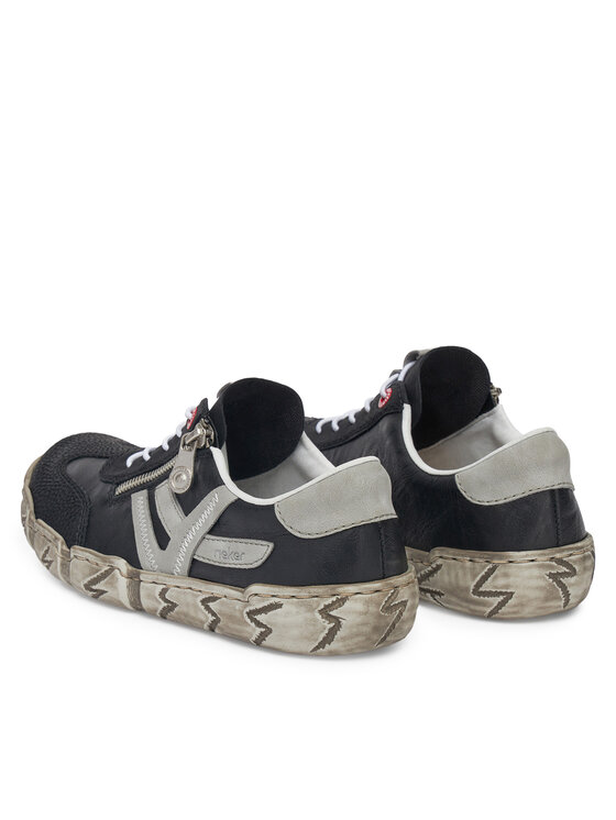 Rieker Polobotky Rieker L0363-00 Černá