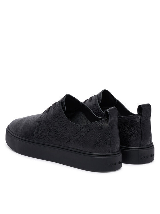 Calvin Klein Pantofi Calvin Klein Hybrid Clean Derby Tum Lth HM0HM02185 Negru