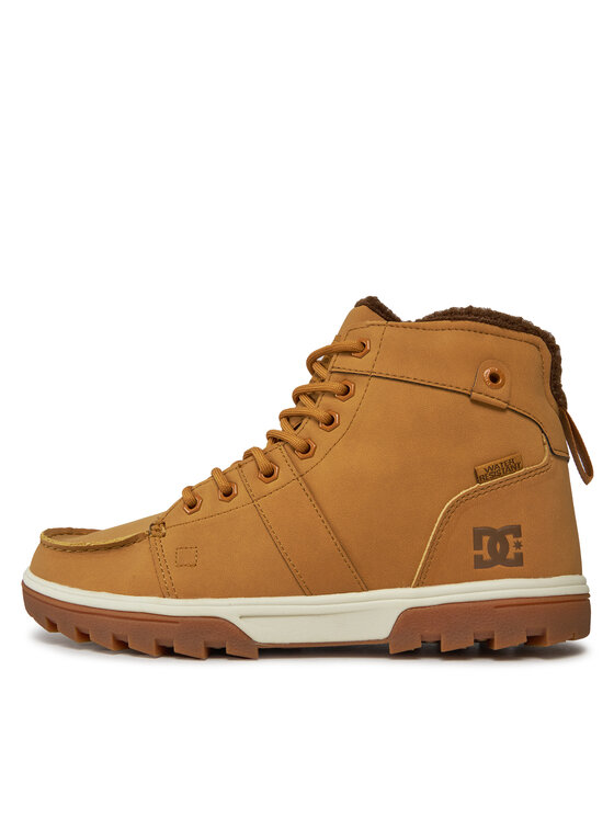 DC Shoes Šnurovacia obuv DC Shoes Woodland ADYB700042 Hnedá