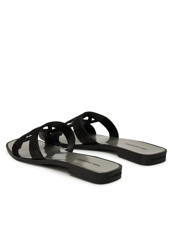 KARL LAGERFELD Шльопанці KARL LAGERFELD Skoot II KL80402 Чорний