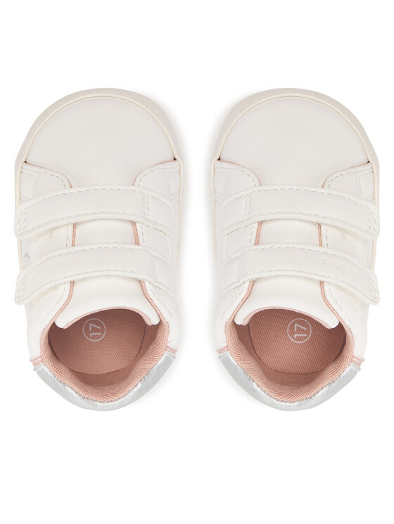 Calvin Klein Сникърси Calvin Klein V0A9-83380-1582 Кремав