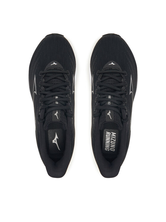 Mizuno Bėgimo batai Mizuno Wave Rider 28 Wide J1GC2404 Juoda