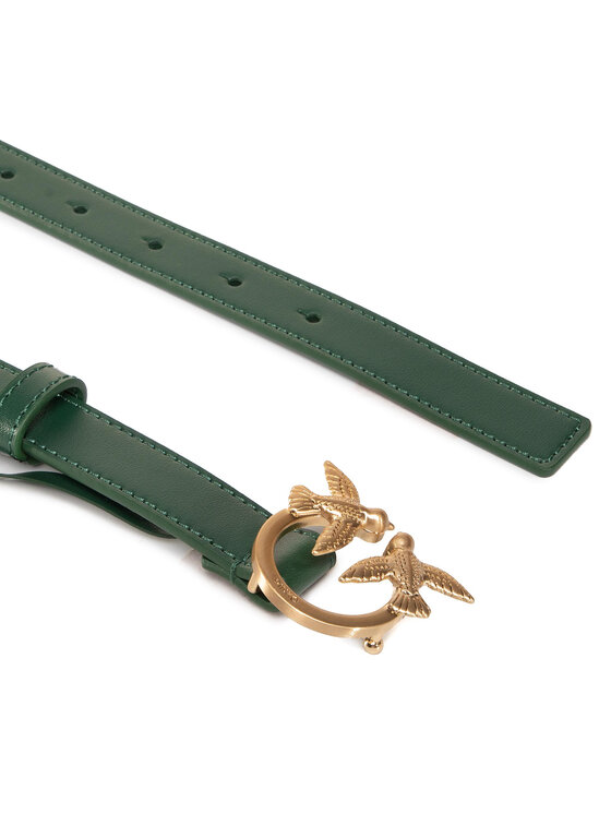 PINKO Жіночий ремінь Pinko Berry Small Simply 2 Belt AI 20-21 PLT01 1H20S6 Y5FF Зелений