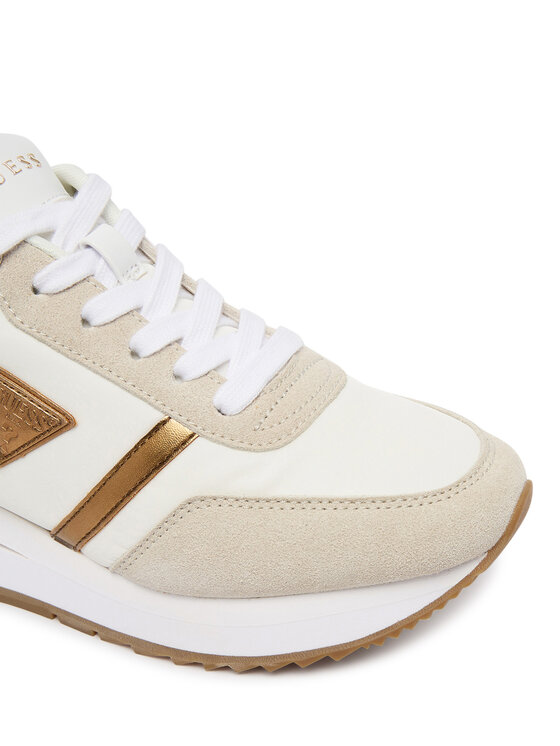 Guess Sportcipők Guess FLPEAG ELE12 Ekru
