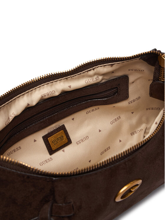 Guess Τσάντα Guess Allegra HWSG22 37180 Σκούρο καφέ