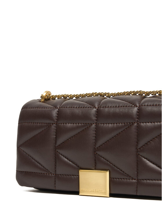 KARL LAGERFELD Ročna torba KARL LAGERFELD A1W30435 Rjava