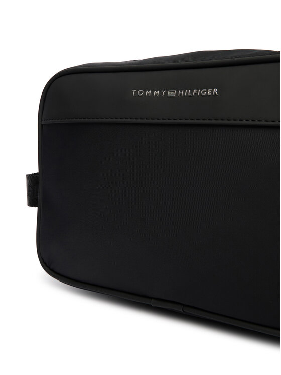 Tommy Hilfiger Kosmētikas somiņa Tommy Hilfiger Th Repreve Washbag AM0AM14153 Melns