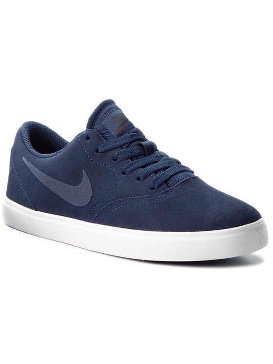 Nike Sneakersy Nike Sb Check Suede (GS) AR0132 400 Tmavomodrá