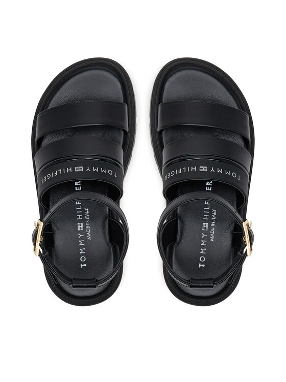 Tommy Hilfiger Sandali Tommy Hilfiger Sandal T4A2-33798-0371 M Nero