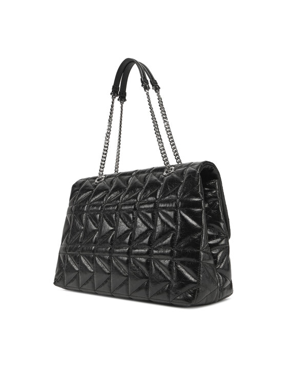 KARL LAGERFELD Ročna torba KARL LAGERFELD A1W30393 Črna