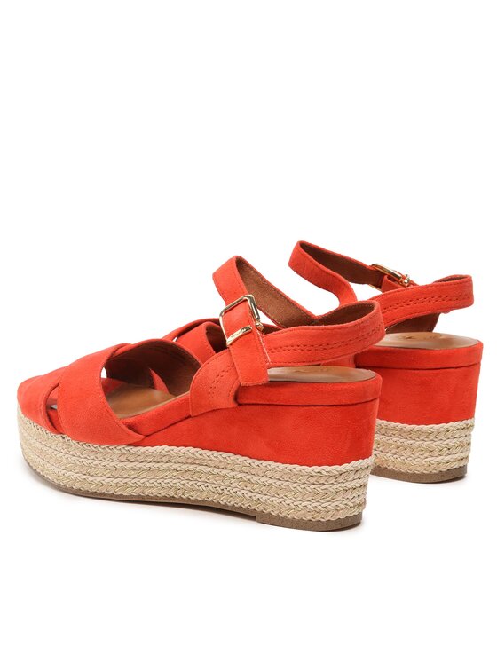 Tamaris Espadryle Tamaris 1-28001-20 Czerwony