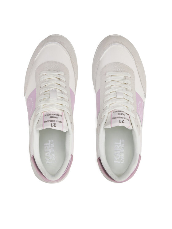 KARL LAGERFELD Sneakersy KARL LAGERFELD KL63624 Bílá