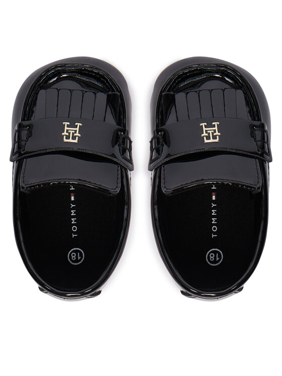 Tommy Hilfiger Kūdikių bateliai Tommy Hilfiger T0A4-35055-1847999 Juoda