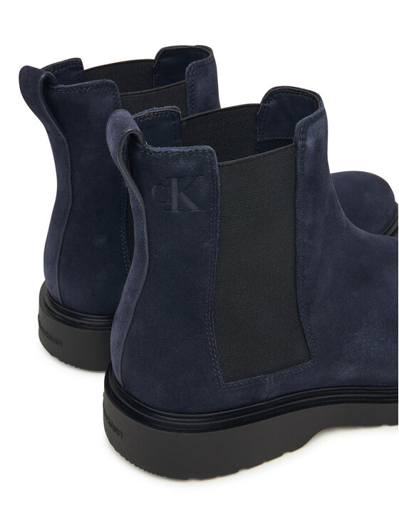 Calvin Klein Боти тип челси Calvin Klein Combat Ess Chelsea Boot Su YM0YM01372 Тъмносин