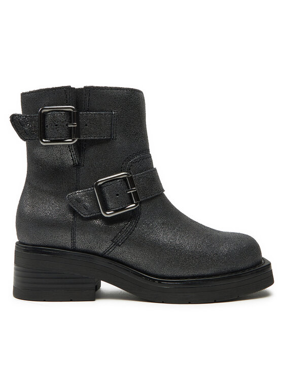 Clarks Ботильйони Clarks Rebelle Buckle 26178889 Срібний