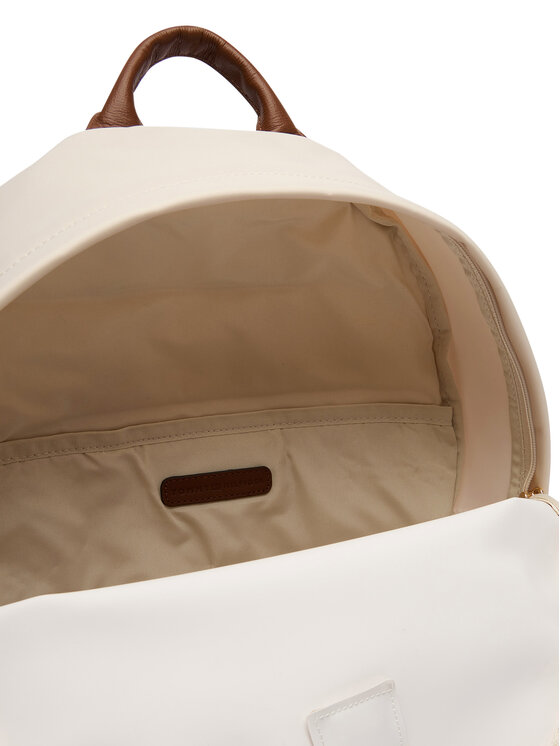 Tommy Hilfiger Nahrbtnik Tommy Hilfiger Popette Dome Backpack AW0AW17939 Kremna