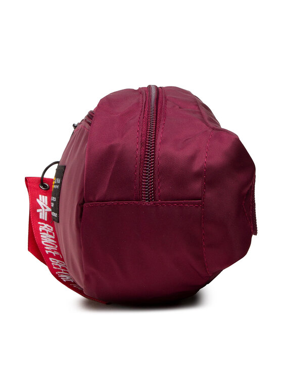 Alpha Industries Сумка на пояс﻿ Alpha Industries Crew Carry Bag 196923 Бордовий