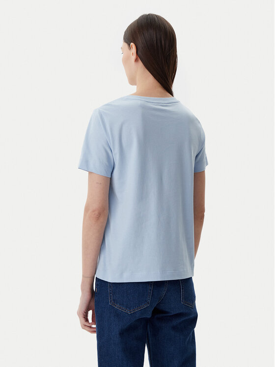 Gant Gant Póló Shield 4200750 Kék Regular Fit