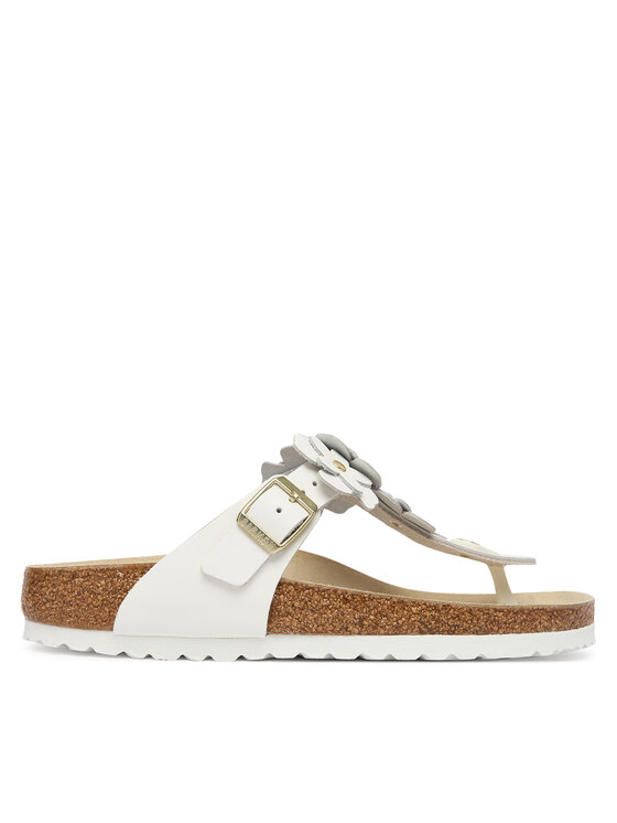 Birkenstock Čības uz pirksta Birkenstock Gizeh 1026735 Balts
