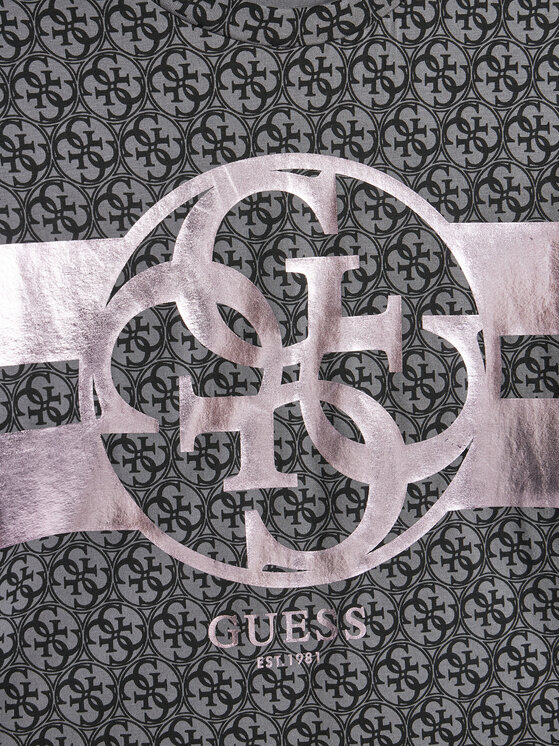Guess Guess Футболка J5RI04 K6YW4 Чорний Regular Fit
