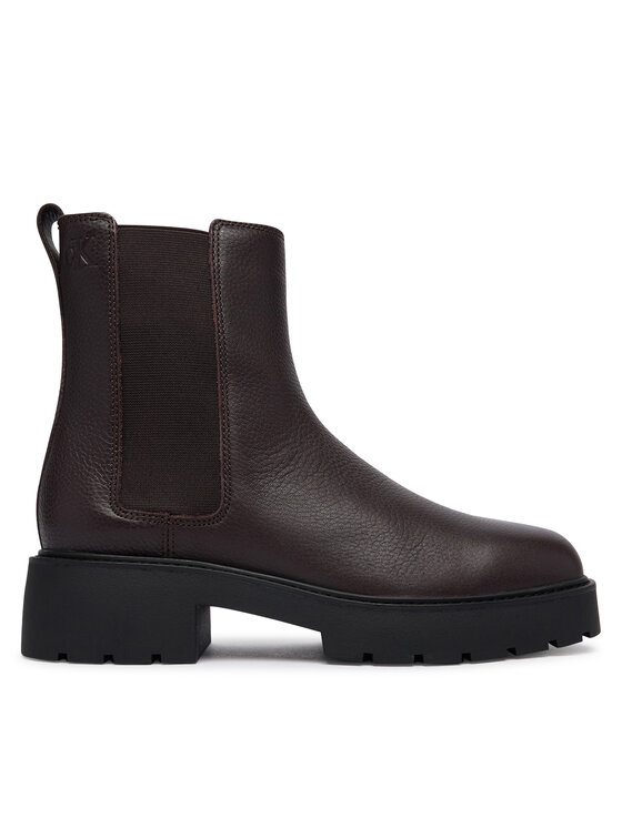 Calvin Klein Chelsea Calvin Klein Chunky Chelsea Boot Lth YW0YW02072 Bordeaux