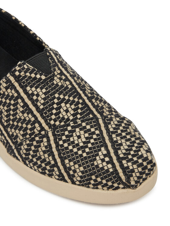Toms Poltopánky Toms Alpargata Plus 10021912 Čierna