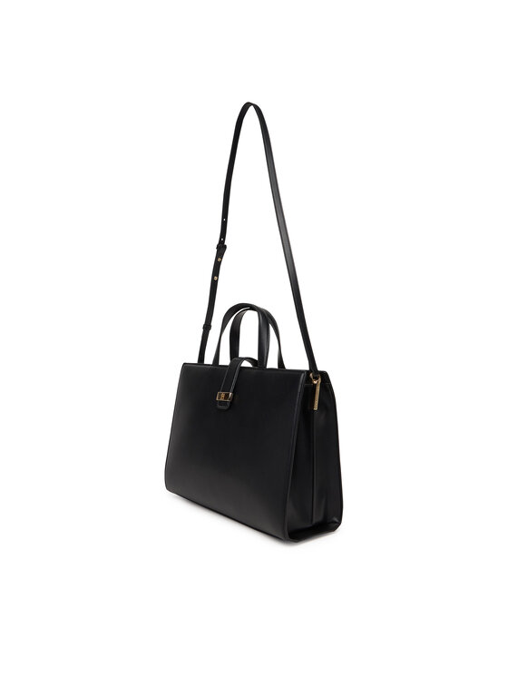 Tommy Hilfiger Τσάντα Tommy Hilfiger Th Heritage Satchel AW0AW18287 Μαύρο